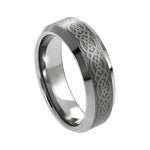 6mm Tungsten Engraved Celtic Band