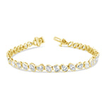 Bezel Set Multi Stone Bracelet - Pasha Fine Jewelry