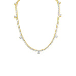 7 Emerald Tennis Necklace - Pasha Fine Jewelry