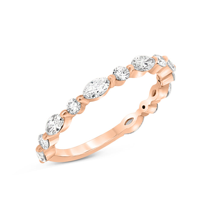 Marquise and Round Diamond Ring - Pasha Fine Jewelry