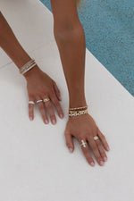 Emerald + Marquise + Pear Diamond Ring - Pasha Fine Jewelry