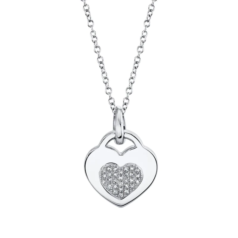 Diamond Heart Pendant - Pasha Fine Jewelry