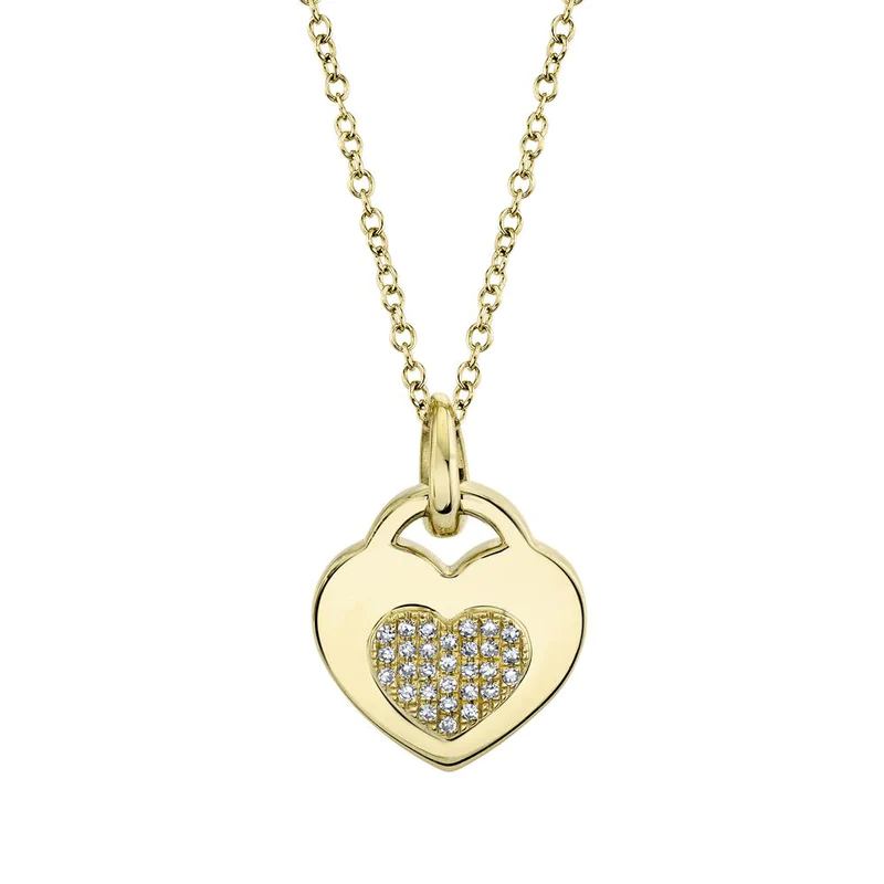 Diamond Heart Pendant - Pasha Fine Jewelry
