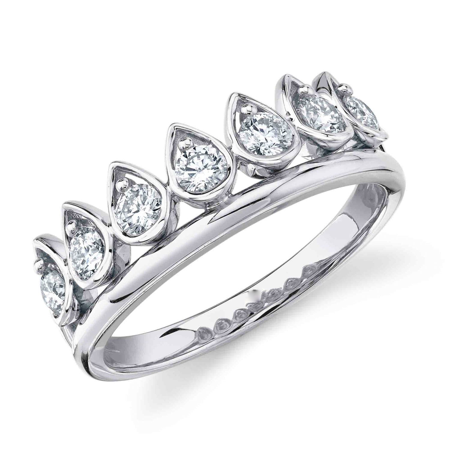 Crown Diamond Ring - Pasha Fine Jewelry