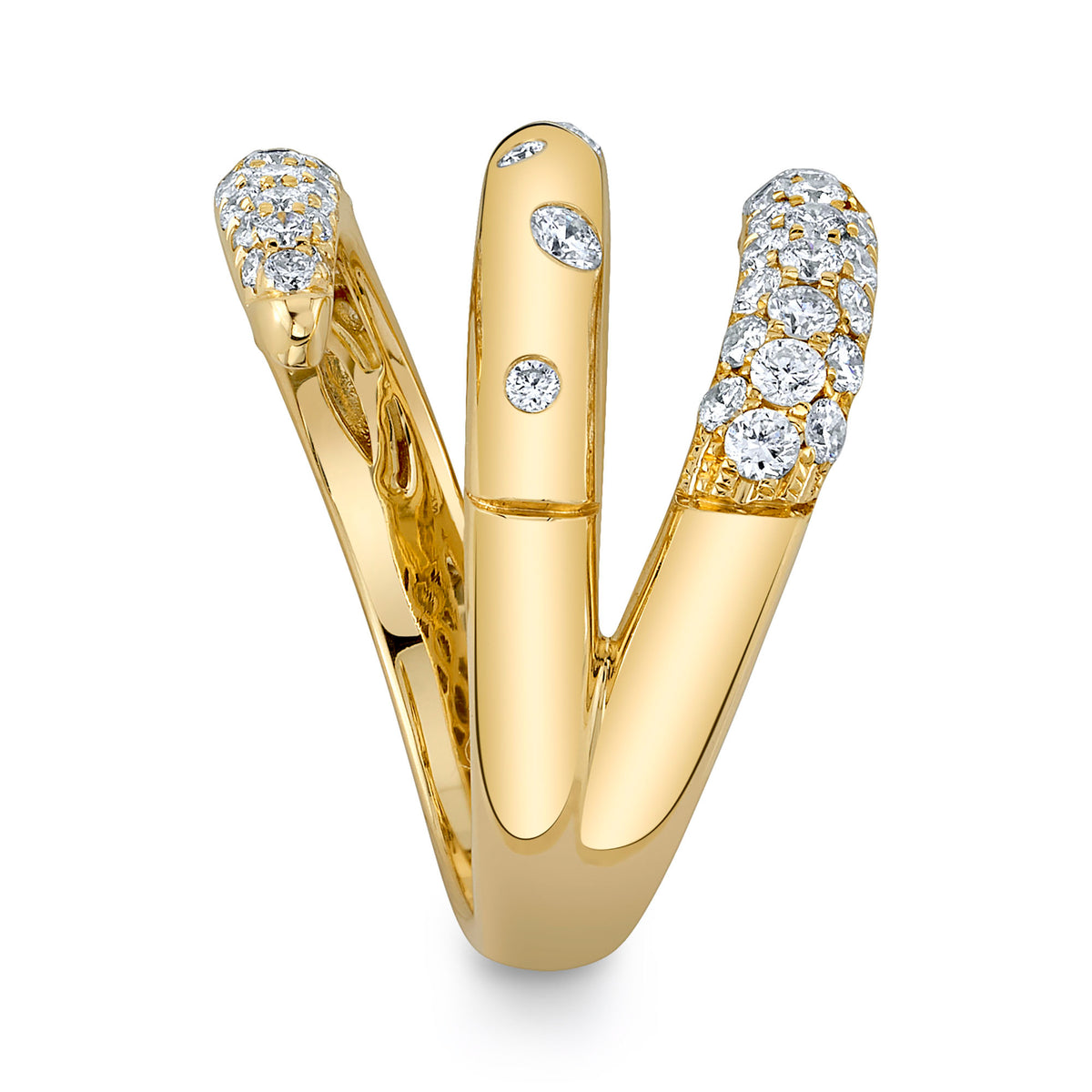 Pavé Wrap Ring - Pasha Fine Jewelry