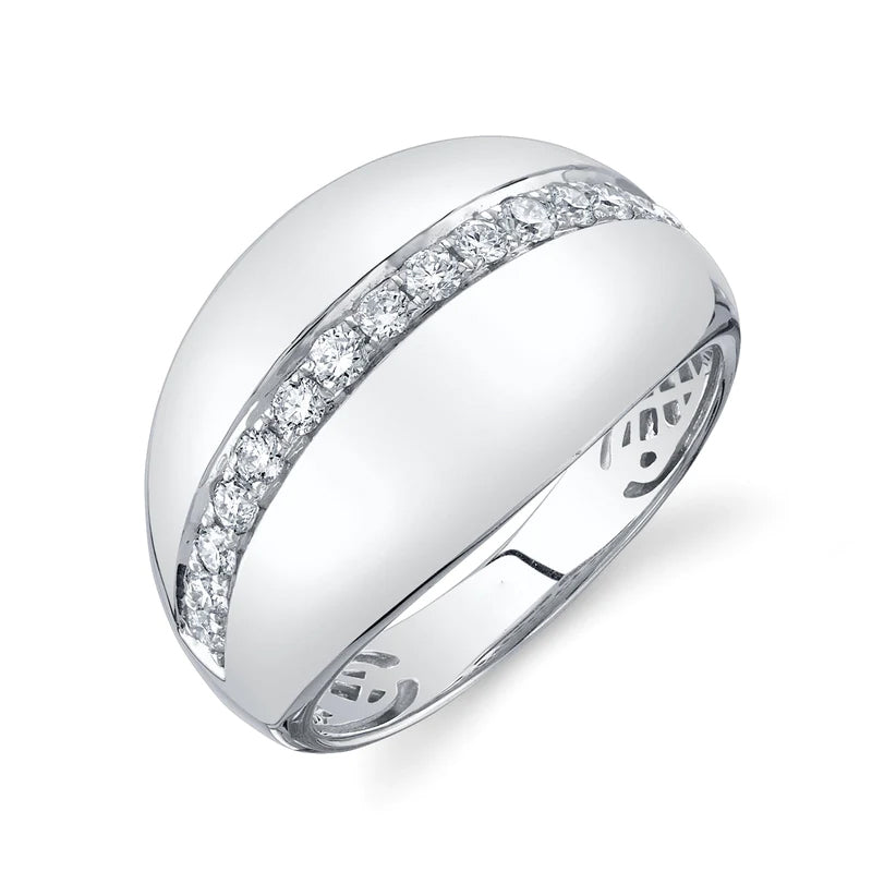 Diamond Dome Ring - Pasha Fine Jewelry