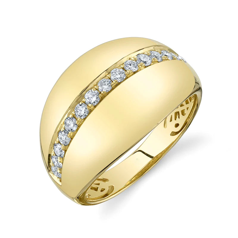 Diamond Dome Ring - Pasha Fine Jewelry