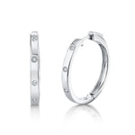 Diamond Hoop Earring - Pasha Fine Jewelry