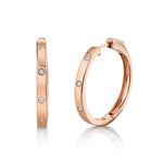 Diamond Hoop Earring - Pasha Fine Jewelry