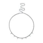 7 Pear Shape Cuban Necklace - Pasha Fine Jewelry