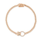 Cuban Link Panther Bracelet - Pasha Fine Jewelry