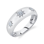 3 Diamond Signet Ring - Pasha Fine Jewelry
