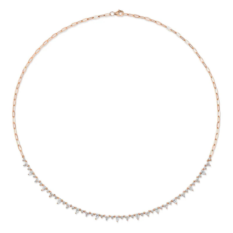 Pear Diamond Necklace - Pasha Fine Jewelry