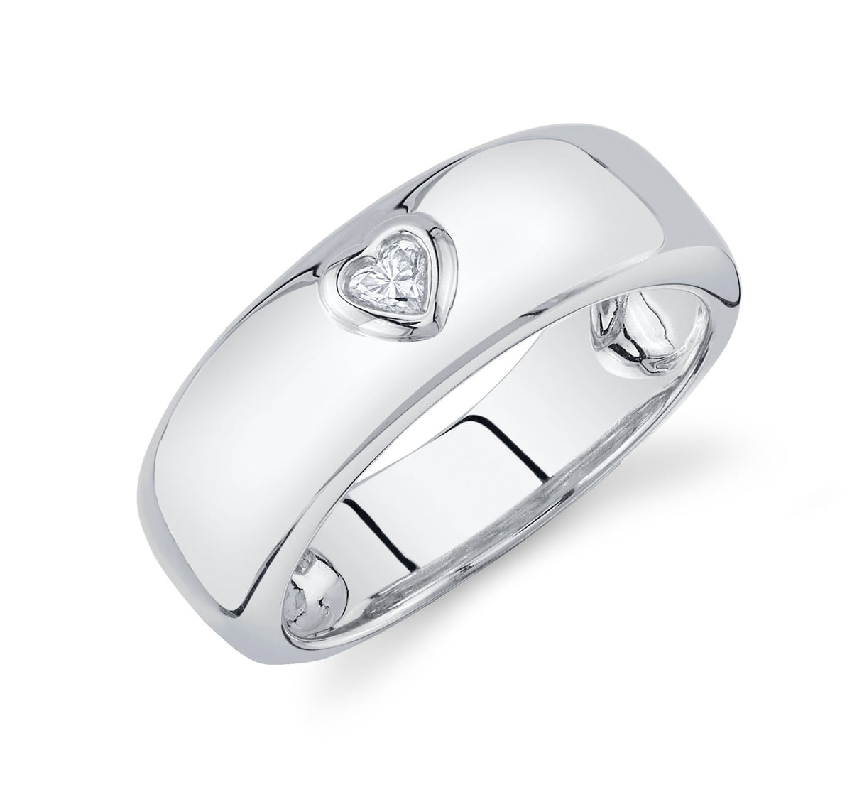 Diamond Heart Band - Pasha Fine Jewelry