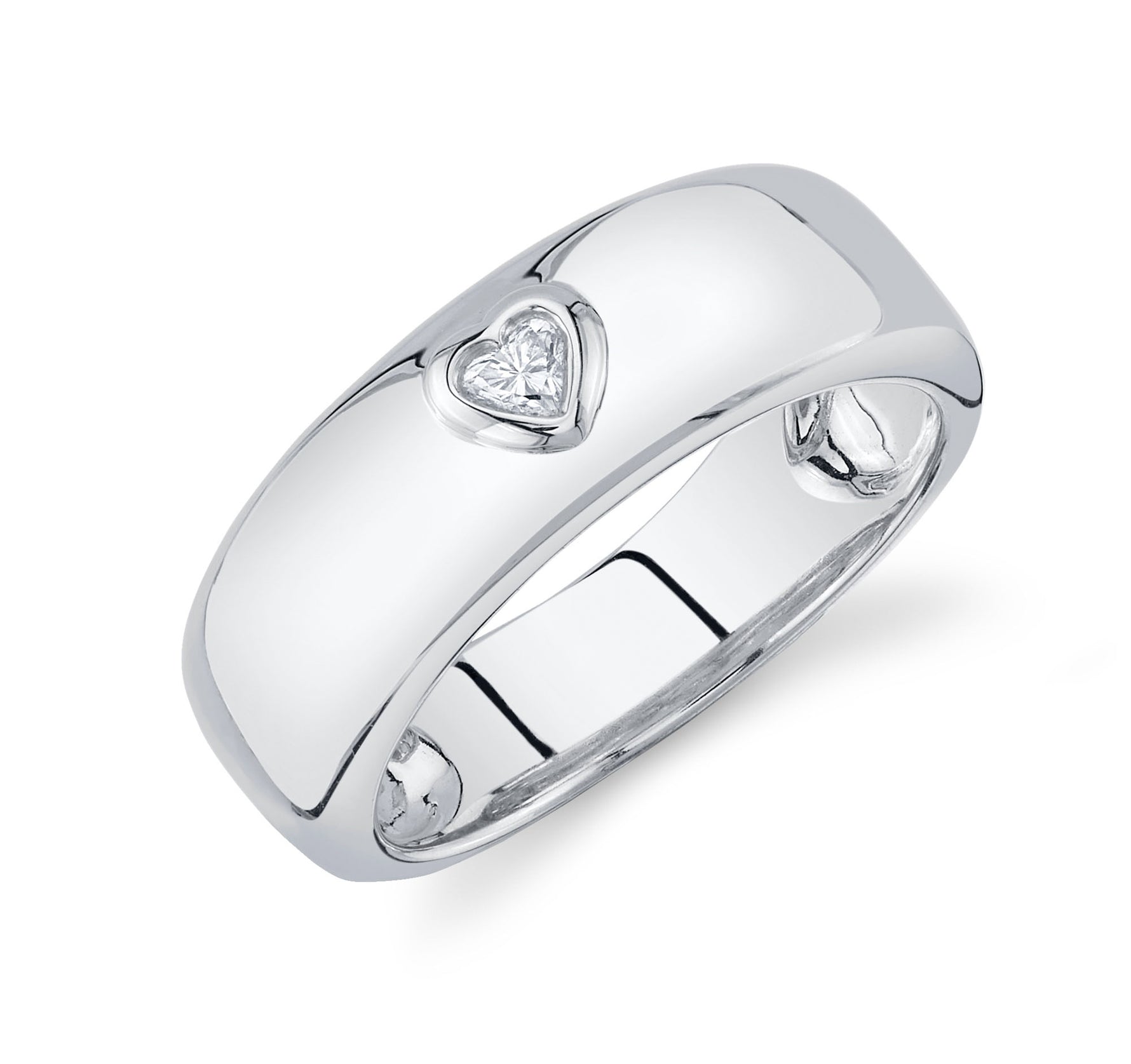 Diamond Heart Band - Pasha Fine Jewelry
