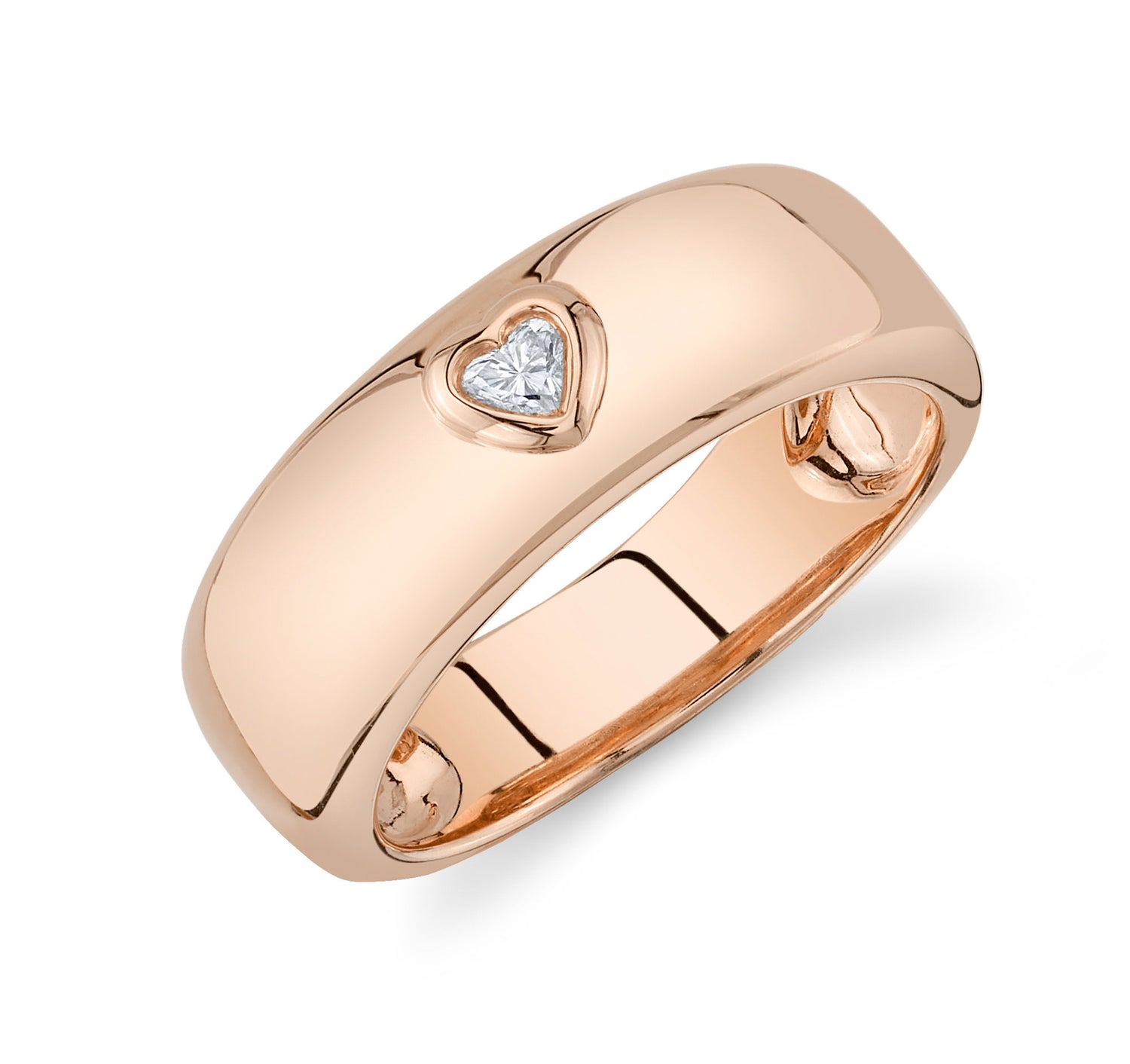 Diamond Heart Band - Pasha Fine Jewelry