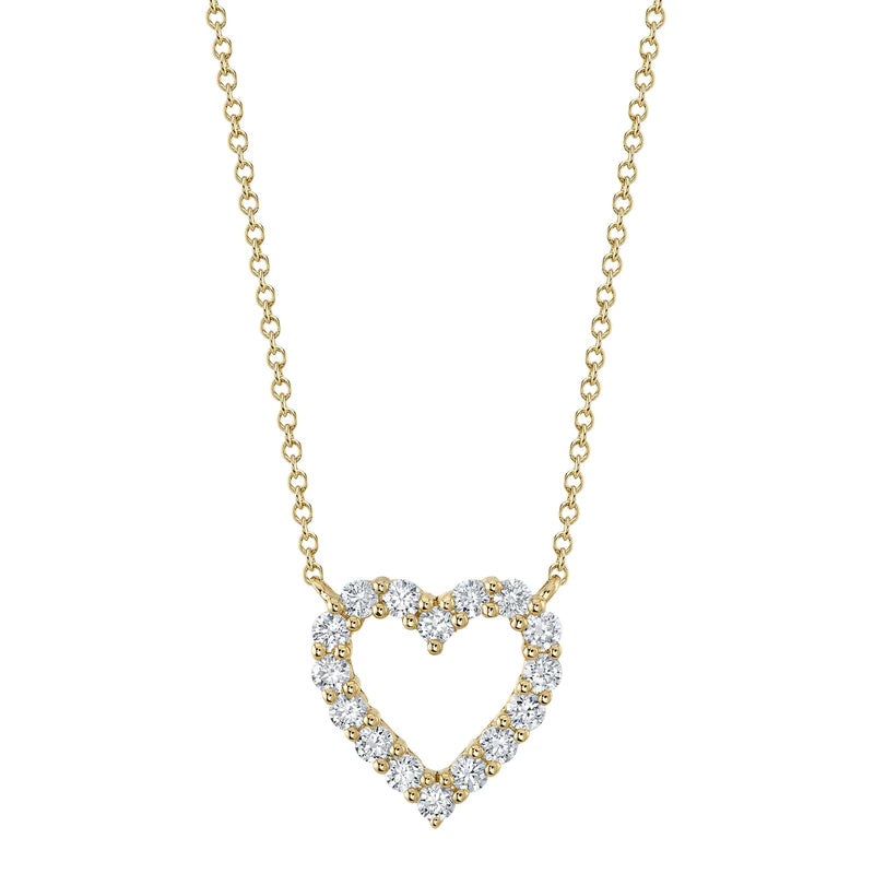 Diamond Heart Pendant - Pasha Fine Jewelry