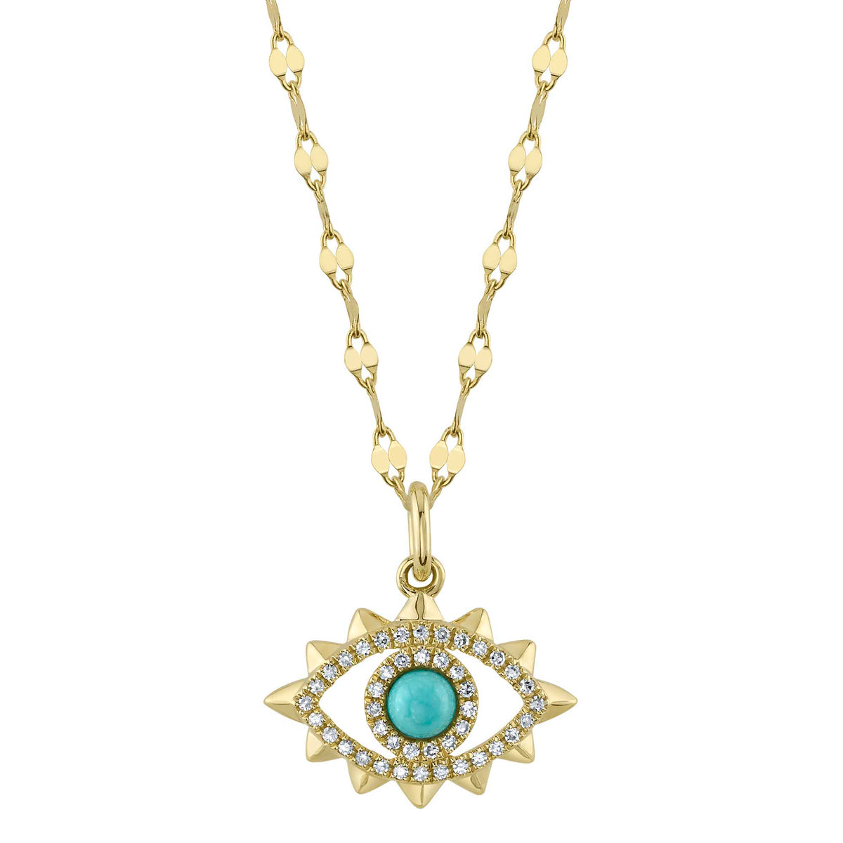 Evil Eye Necklace - Pasha Fine Jewelry