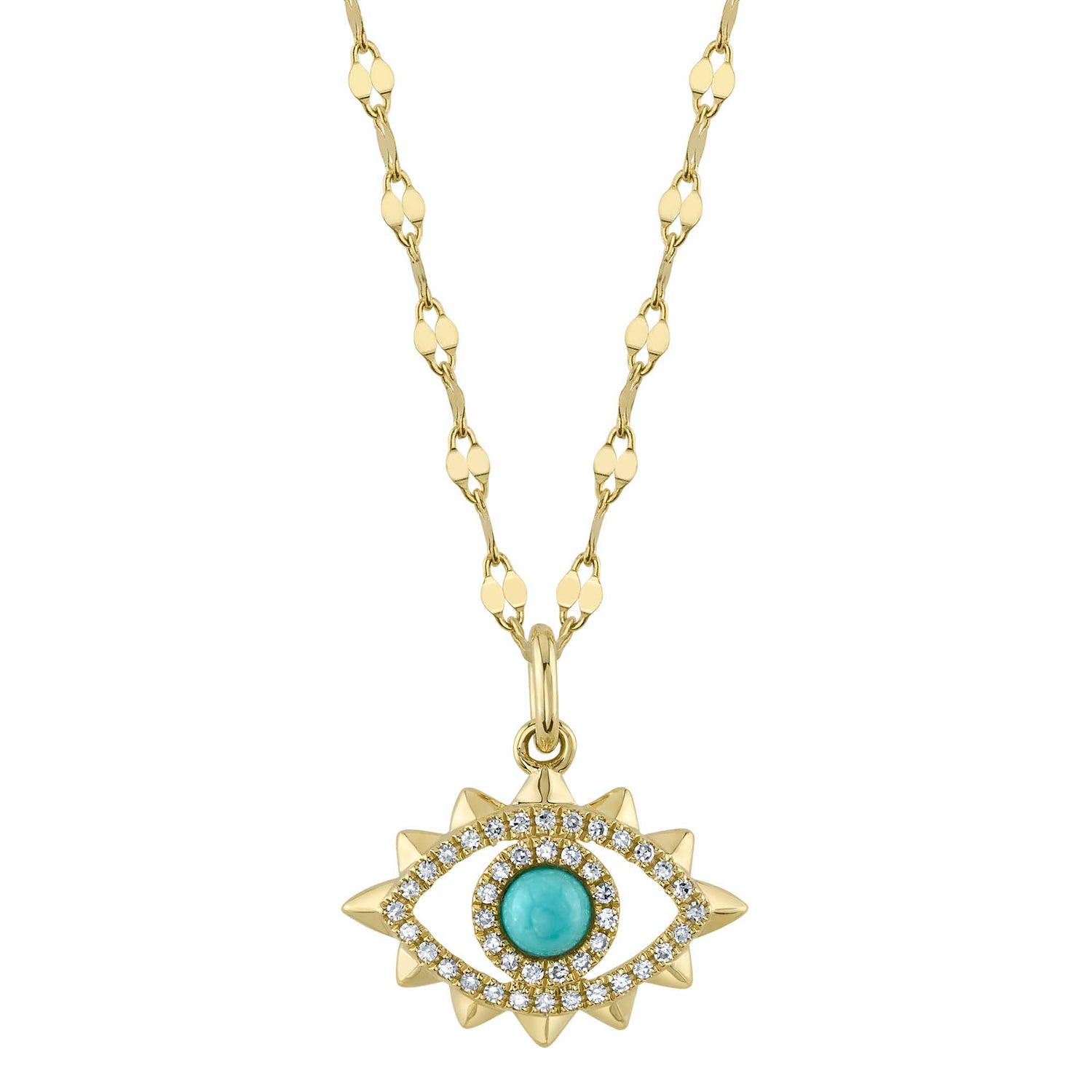 Evil Eye Necklace - Pasha Fine Jewelry