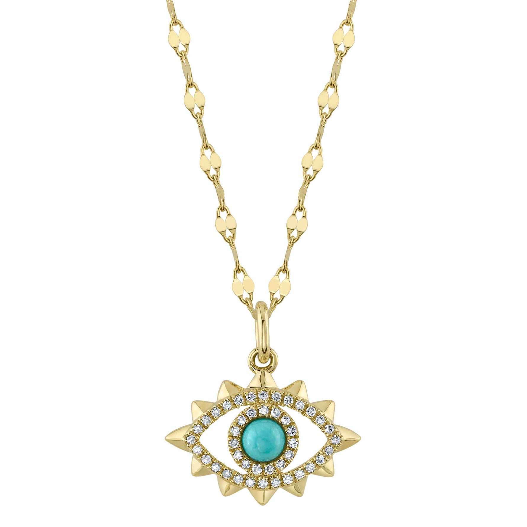 Evil Eye Necklace - Pasha Fine Jewelry