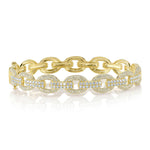 Pavé Chain Link Diamond Bangle - Pasha Fine Jewelry