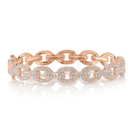 Pavé Chain Link Diamond Bangle - Pasha Fine Jewelry