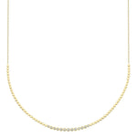 bezel tennis necklace
