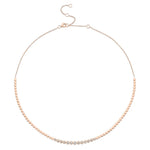 Diamond Bezel Set Necklace - Pasha Fine Jewelry