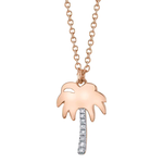 Palm Tree Diamond Necklace - Pasha Fine Jewelry