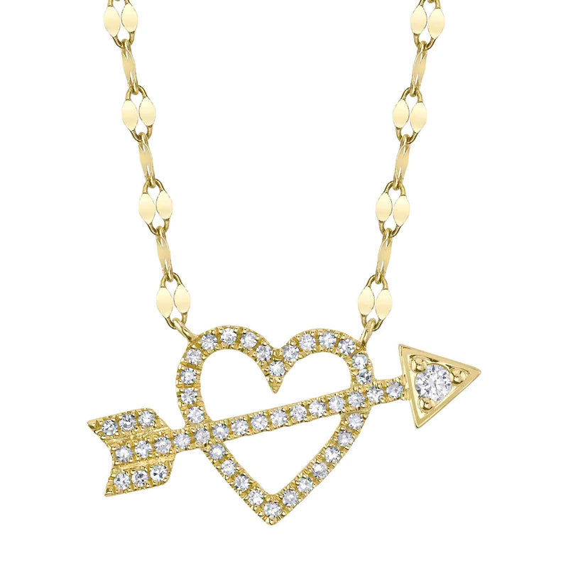 Cupids Heart Pendant - Pasha Fine Jewelry