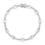 Diamond Bezel/Pyramid Bracelet - Pasha Fine Jewelry