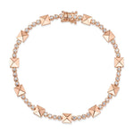 Diamond Bezel/Pyramid Bracelet - Pasha Fine Jewelry