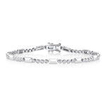 Diamond Geo Bezel Bracelet - Pasha Fine Jewelry