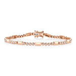Diamond Geo Bezel Bracelet - Pasha Fine Jewelry