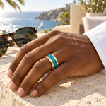 TR881 tungsten wedding band lifestyle image