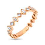 Marquise & Princess Band - Pasha Fine Jewelry