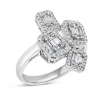 4 Stone Art Deco Diamond Ring - Pasha Fine Jewelry