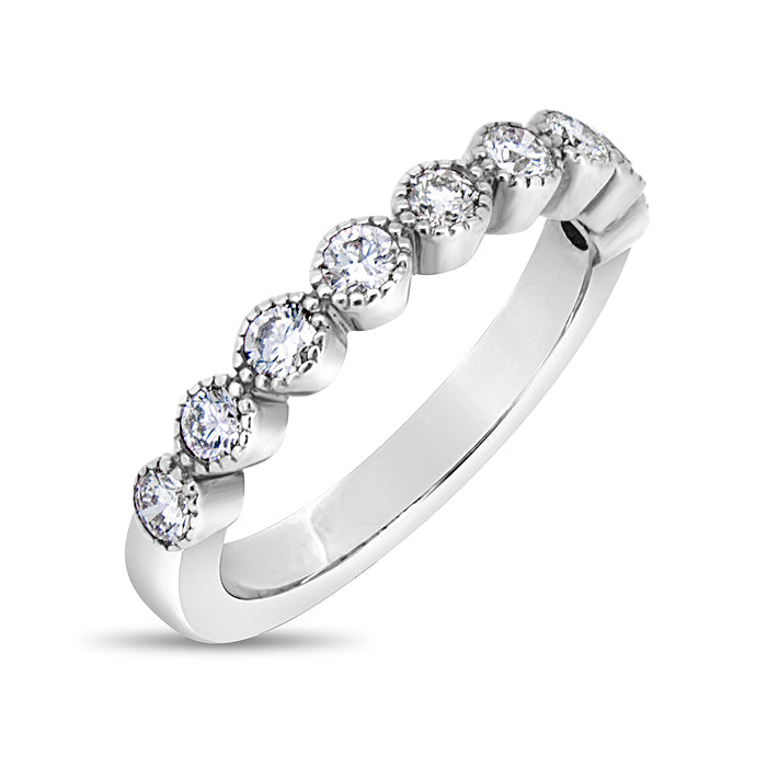 Bezel Set Band - Pasha Fine Jewelry