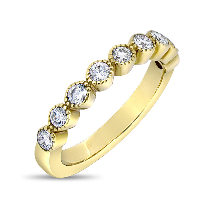 Bezel Set Band - Pasha Fine Jewelry