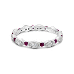 Ruby Kiss Eternity Band
