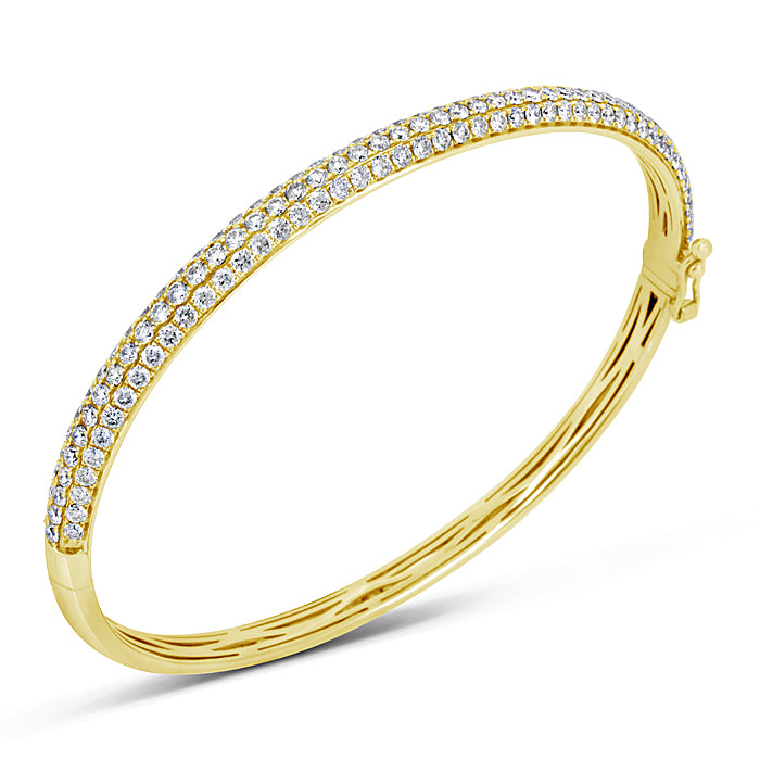 Stackable Pavé Bangle – Pasha Fine Jewelry