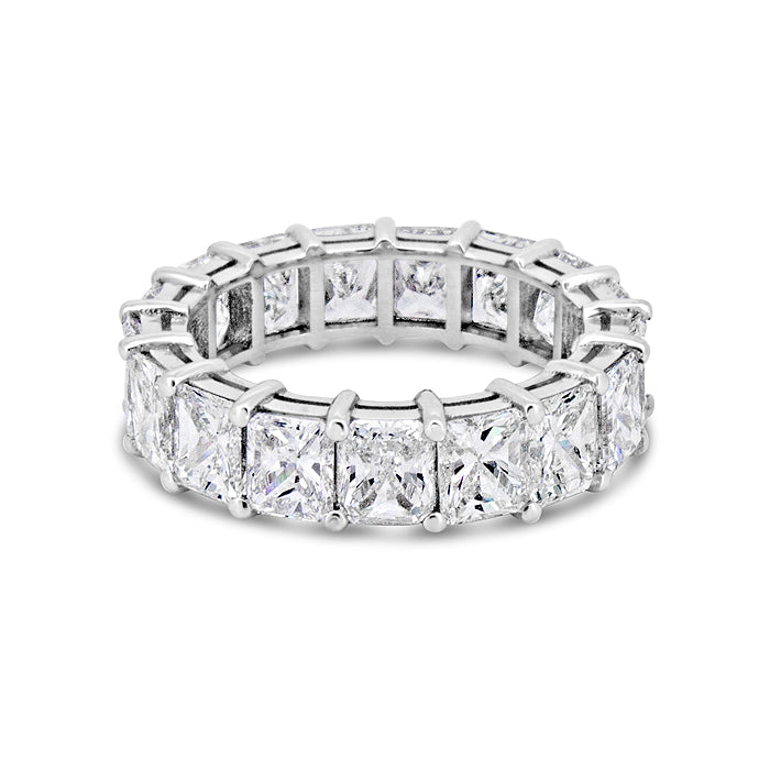 Asscher Cut Diamond Band - Pasha Fine Jewelry
