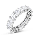 Asscher Cut Eternity Band - Pasha Fine Jewelry