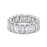 Deluxe Emerald Cut Eternity Band - Pasha Fine Jewelry
