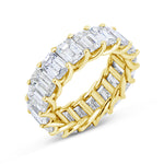 Deluxe Emerald Cut Eternity Band - Pasha Fine Jewelry