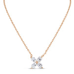 Floral Diamond Necklace - Pasha Fine Jewelry
