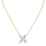 Floral Diamond Necklace - Pasha Fine Jewelry