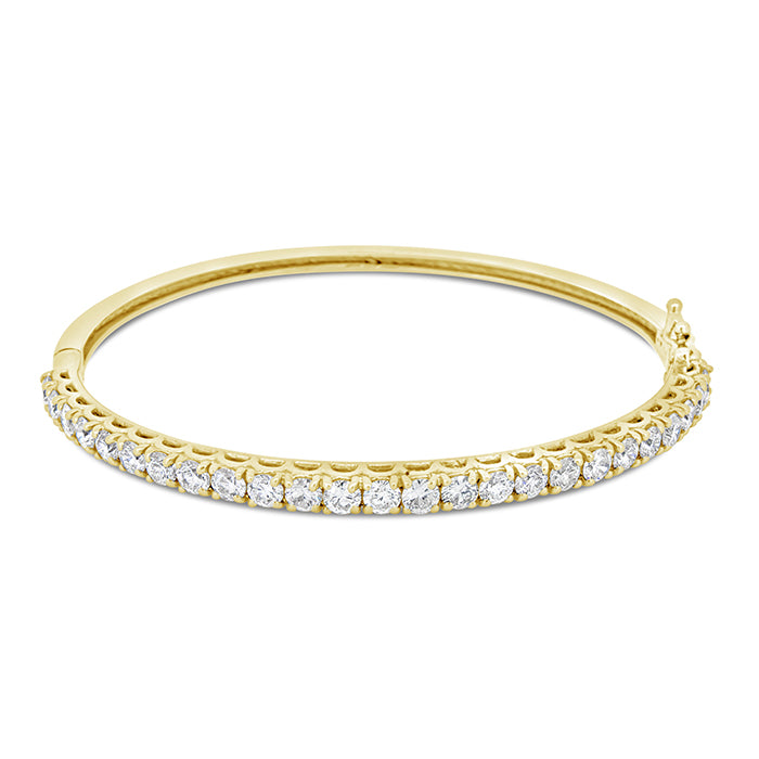 Prong Set Diamond Bangle - Pasha Fine Jewelry