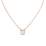 Diamond Circle Pendant - Pasha Fine Jewelry