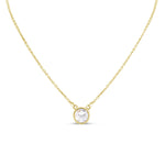 Diamond Circle Pendant - Pasha Fine Jewelry